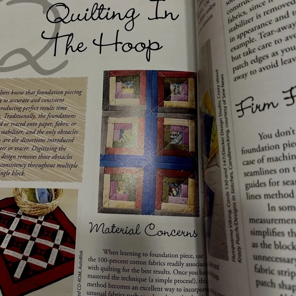 Krause Publications Machine Embroidery Wild & Wacky Book with‎ CD
